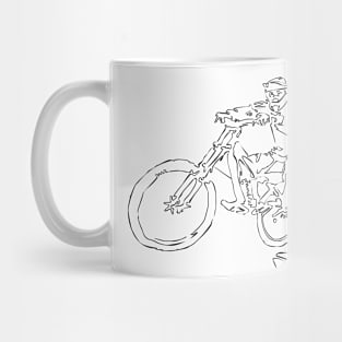 Real extreme biker Mug